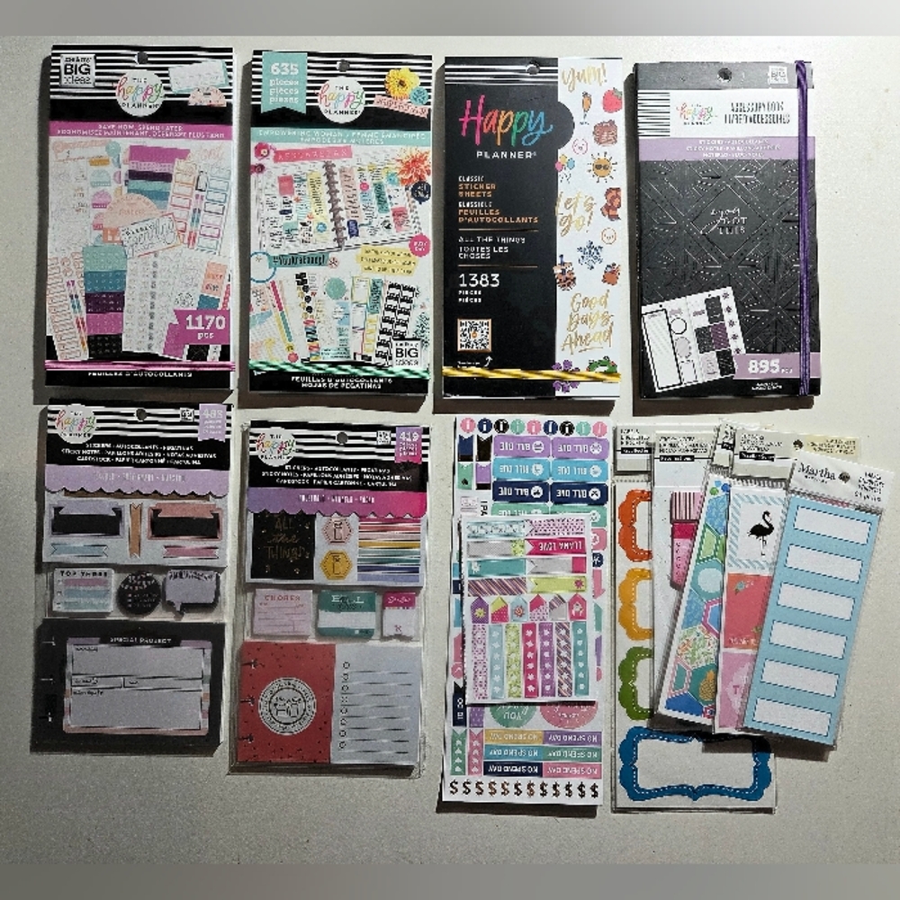 Colorful Planner Sticker Set